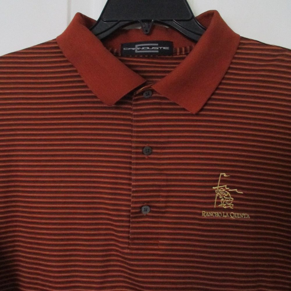Carnoustie Mens S/S "Rancho La Quinta" G.C. (CA) Cotton Polo Shirt - Size XL